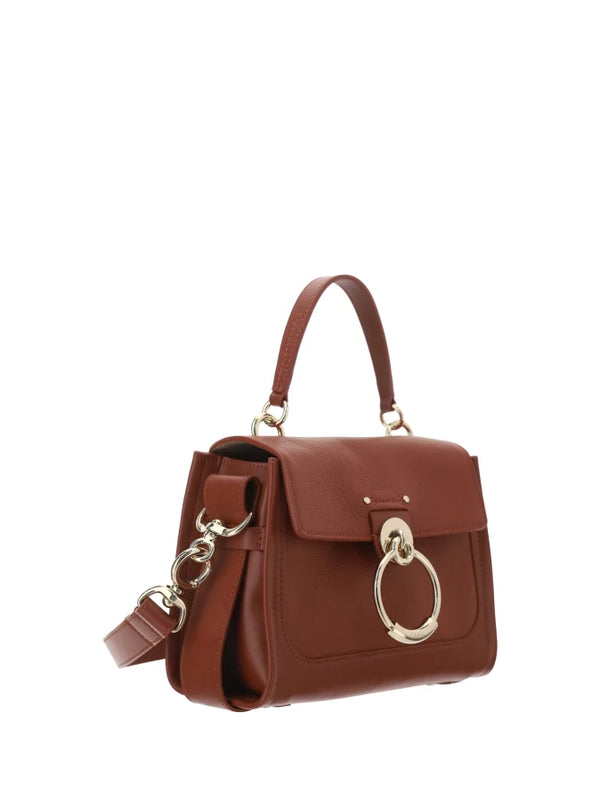 Chloé - Brown Calf Leather Tess Handbag