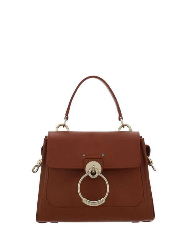 Chloé - Brown Calf Leather Tess Handbag