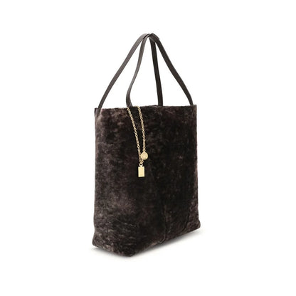 Chloé Brown Fur Shoulder Bag
