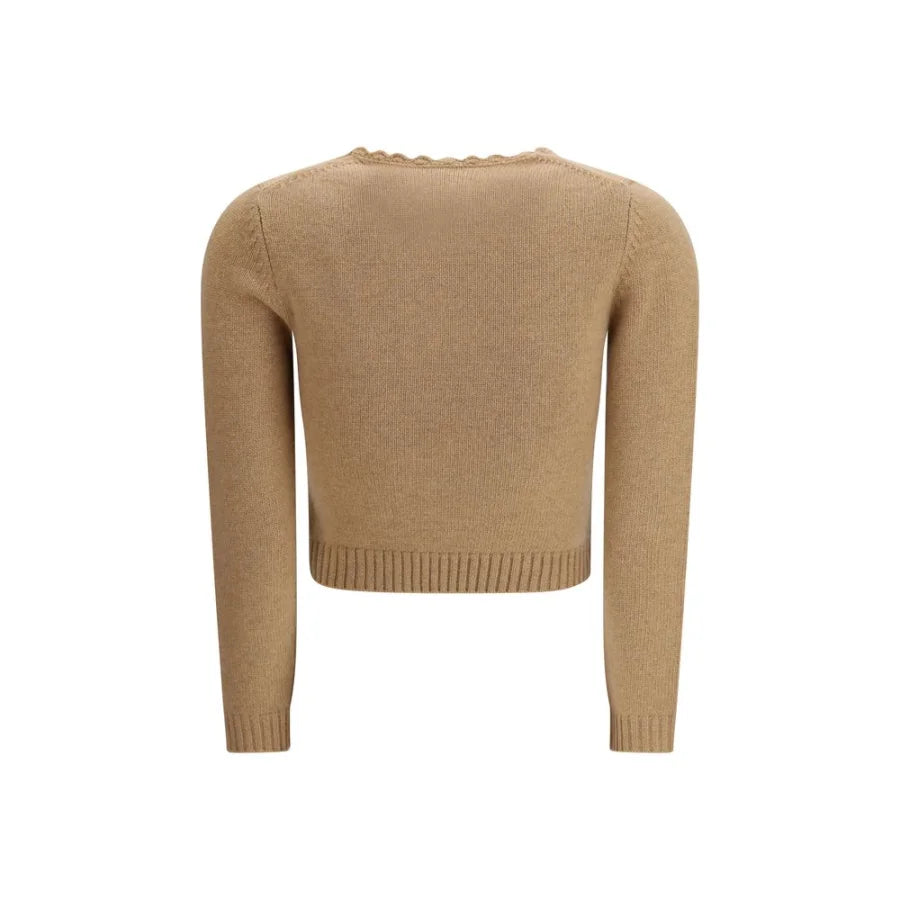 Chloé Brown Wool Sweatshirt