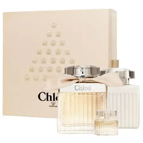 Chloe Eau De Parfum Three Piece Gift Set for Luxurious Elegance Women’s Sets