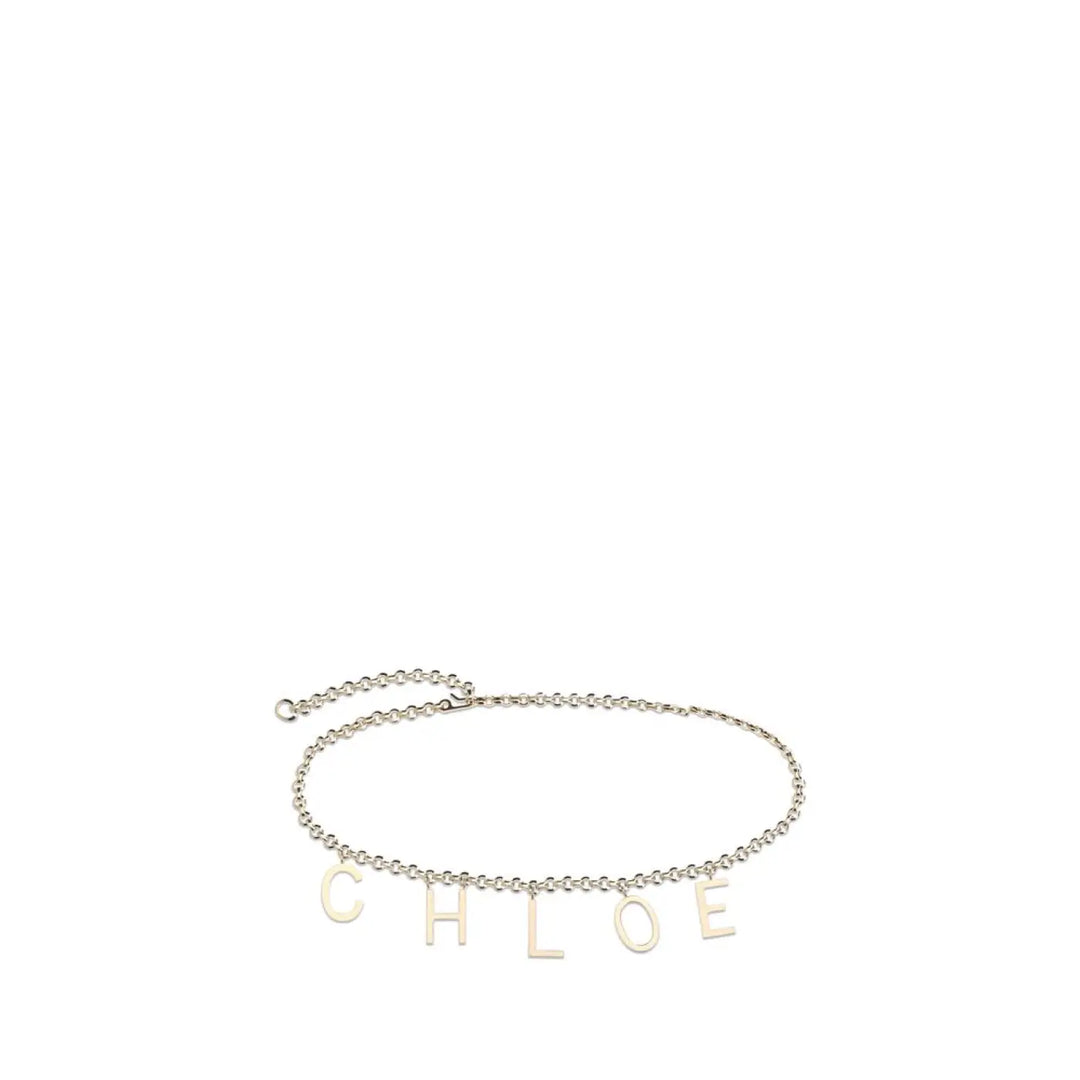 Chloé Gold Metal Regular Belt