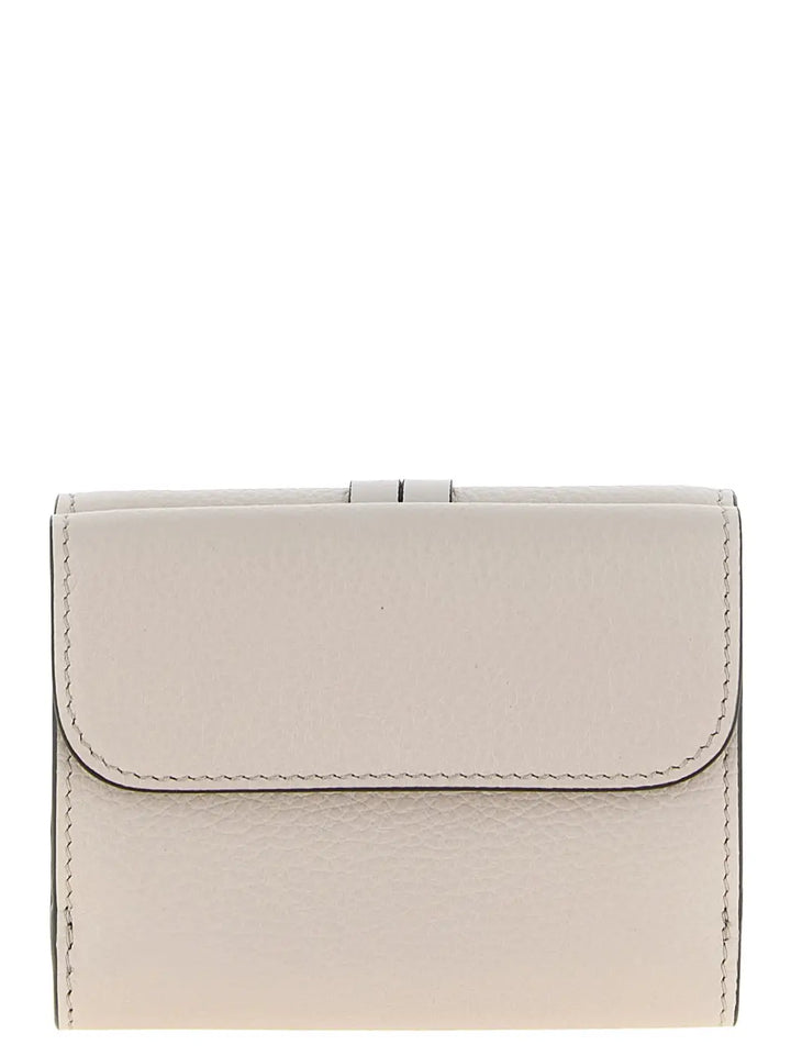 Chloé Gray Calfskin Cardholder