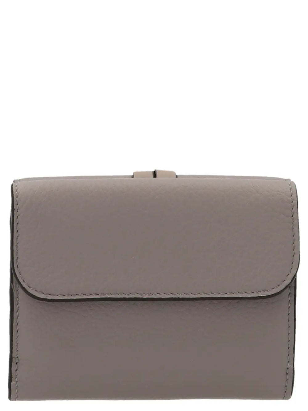 Chloé Gray Calfskin Cardholder