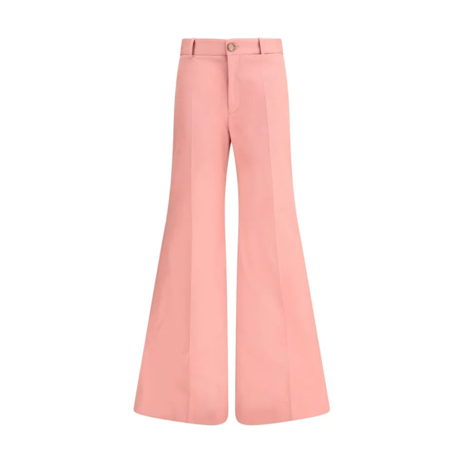 Chloé Multicolor Cotton Flared Pants