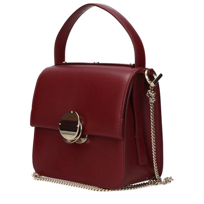 Chloé Red Handbag with Removable Shoulder MPN CHC23AS577K53600