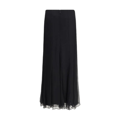 Chloé Silk Long Skirt Flowing Elegance and Feminine Style