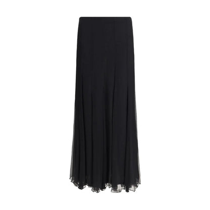 Chloé Silk Long Skirt Flowing Elegance and Feminine Style