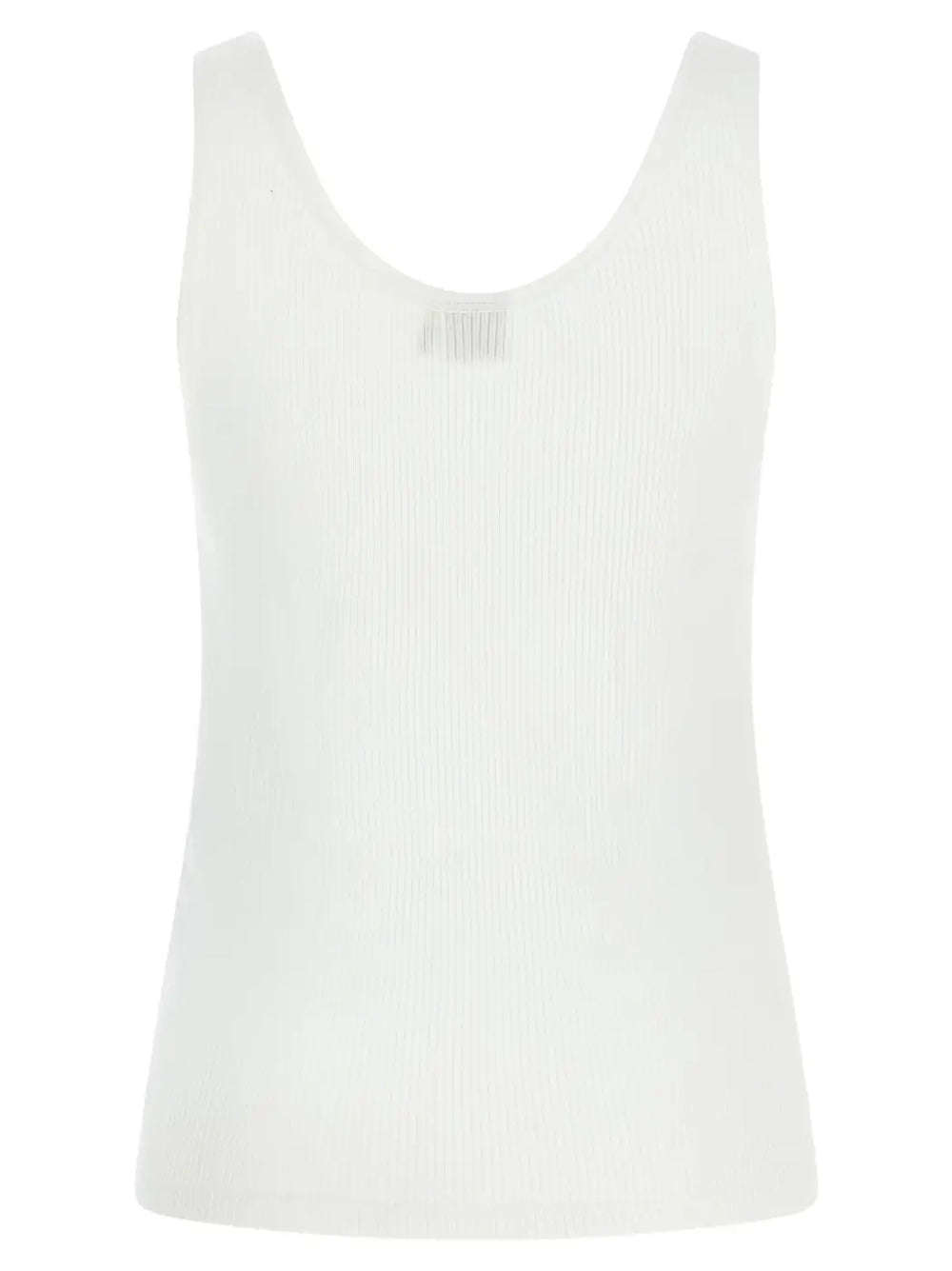 Chloé White Cotton Tank Tops