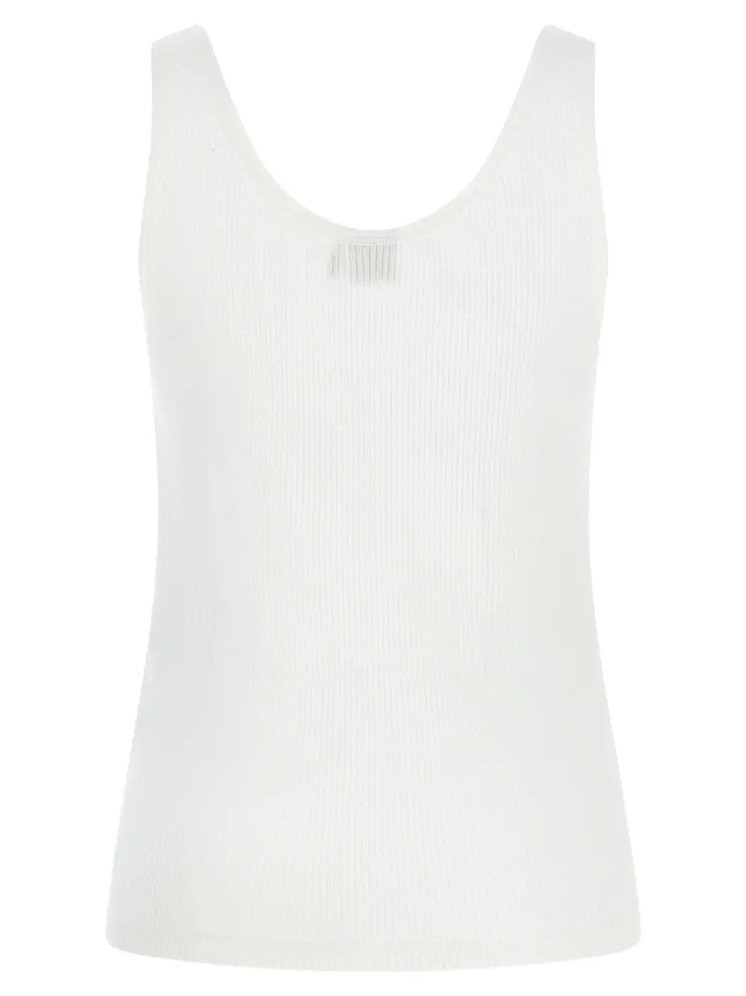 Chloé White Cotton Tank Tops