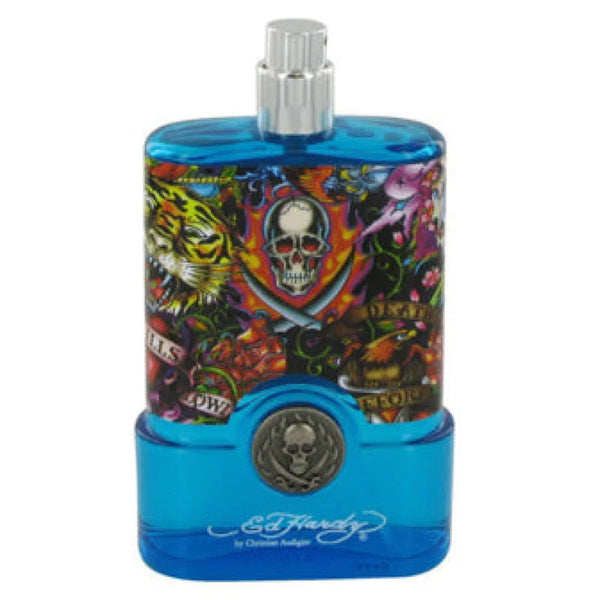 Christian Audigier Men’s Cologne - Unleash Your Hardy Hearts Daggers Eau Woody Undertones