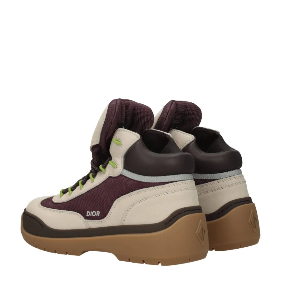 Christian Dior Beige Leather Ankle Boots