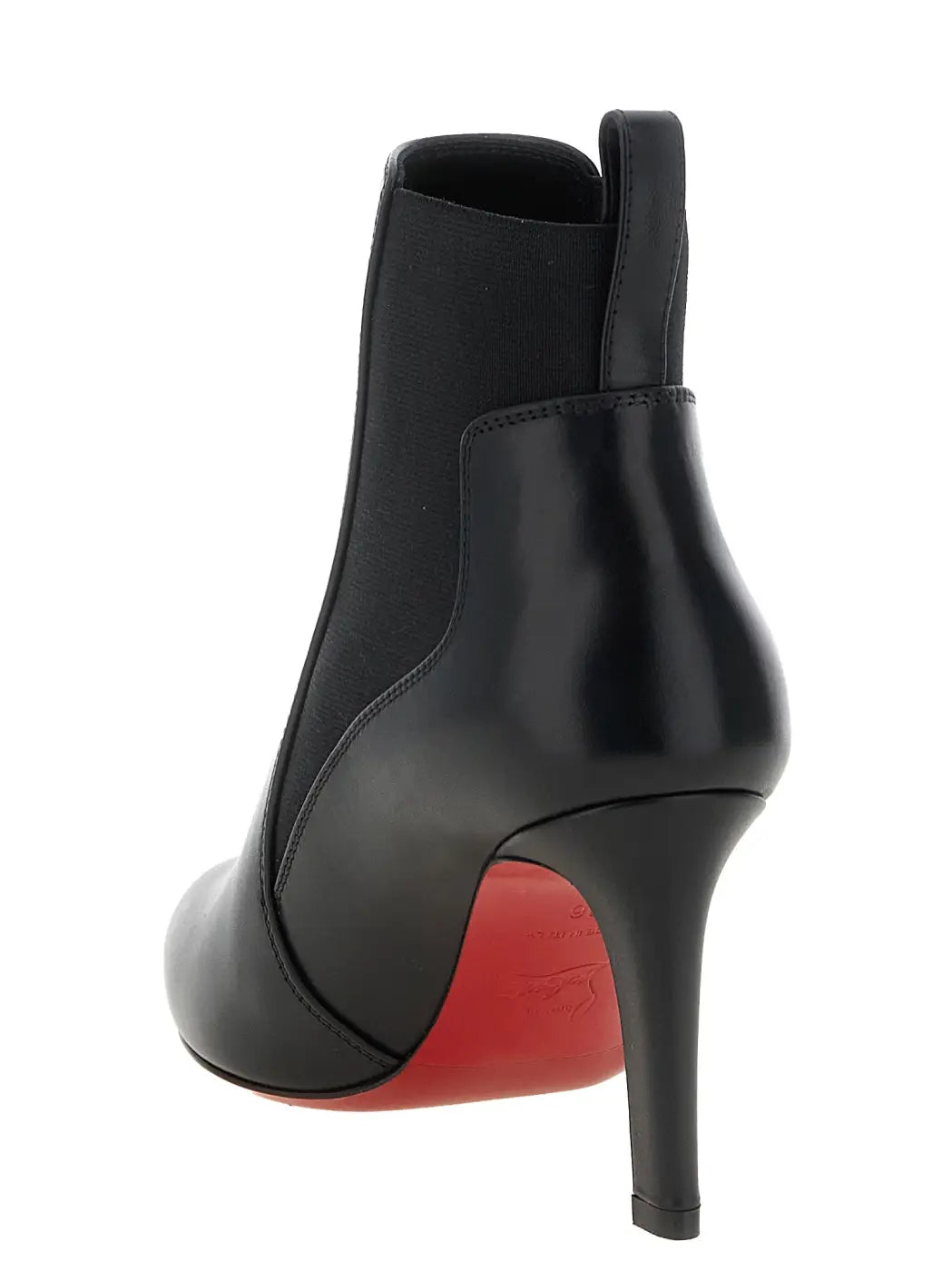 Christian Louboutin Black Calfskin Ankle Boots