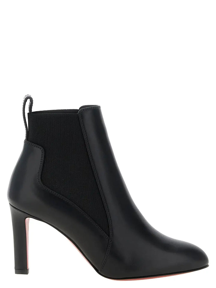 Christian Louboutin Black Calfskin Ankle Boots