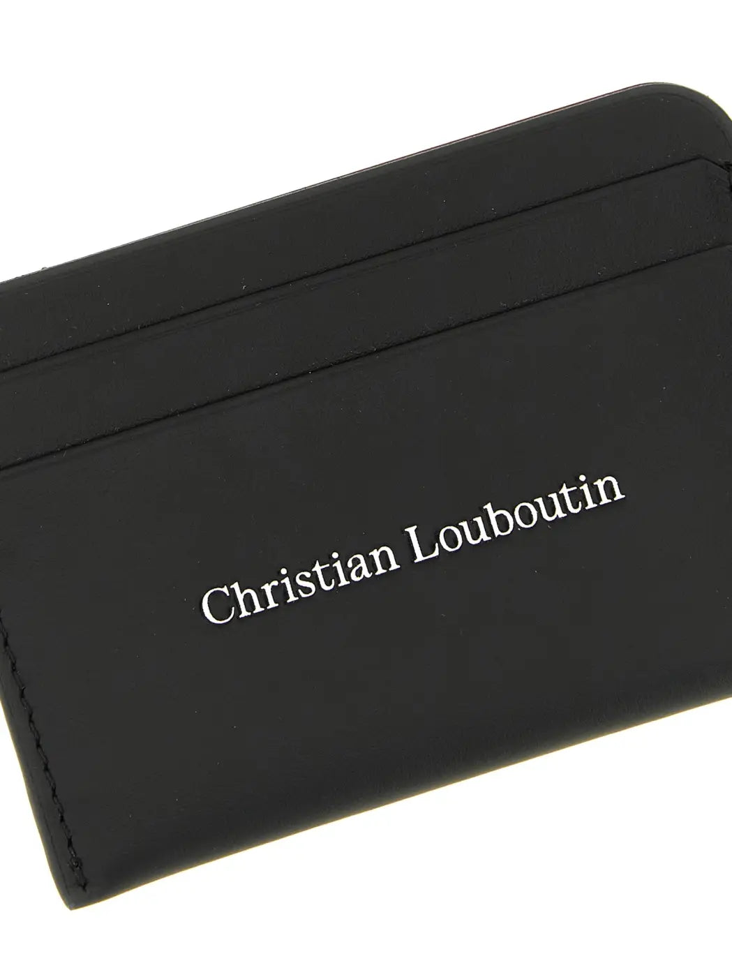 Christian Louboutin Black Calfskin Cardholder