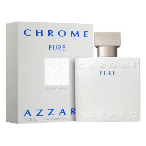 Chrome Pure Cologne Fresh Citrus Perfume for Men by Azzaro Men’s