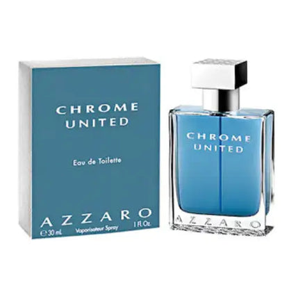 Unleash Confidence with Azzaro Chrome United Eau for Men Men’s Cologne