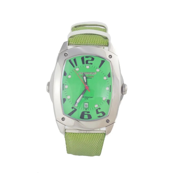 Chronotech Bicolor Leather Dress Watch