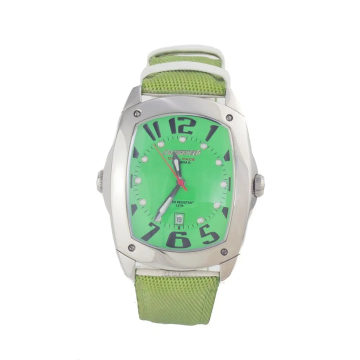 Chronotech Bicolor Leather Dress Watch