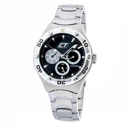 Chronotech Gray Stainless Steel Bracelet Watch