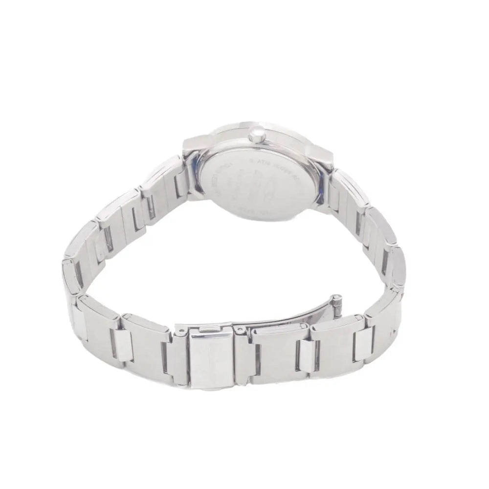 Chronotech Gray Stainless Steel Dress Watch