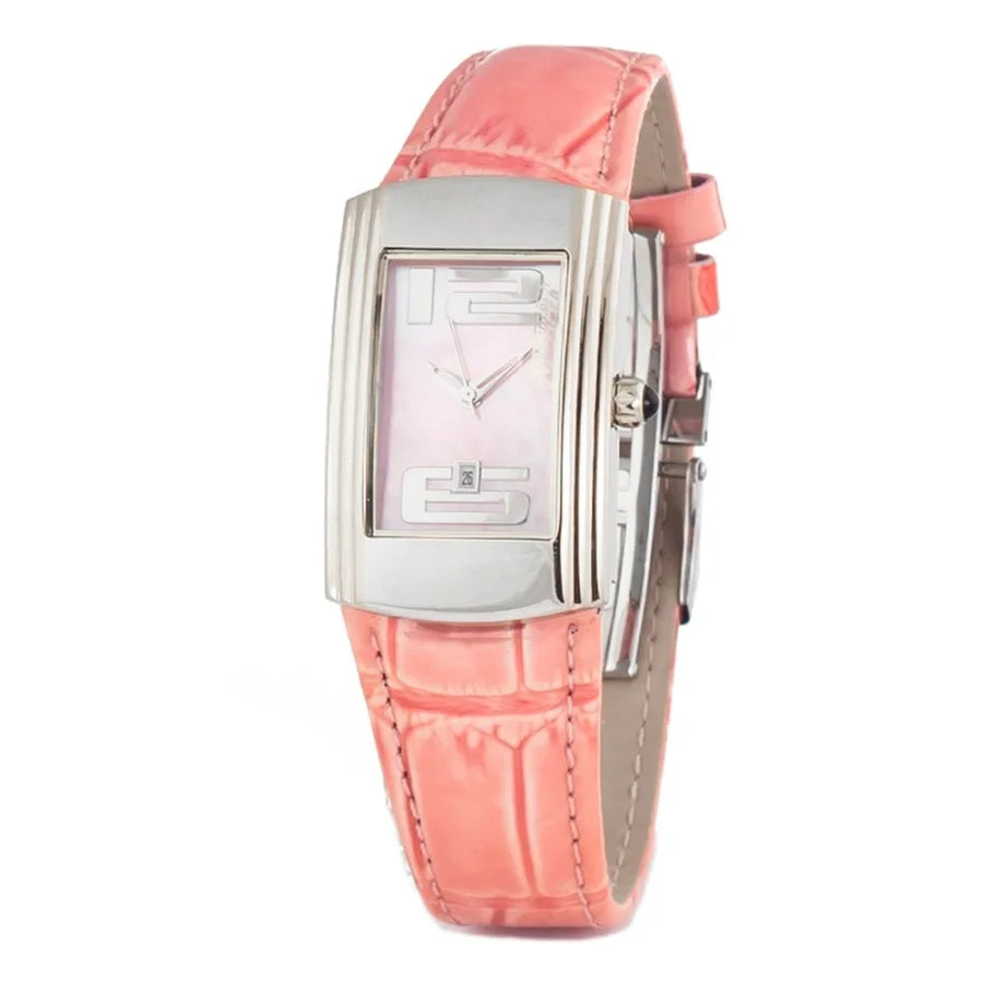 Chronotech Multicolor Leather Bracelet Watch