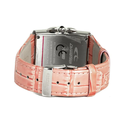 Chronotech Multicolor Leather Dress Watch