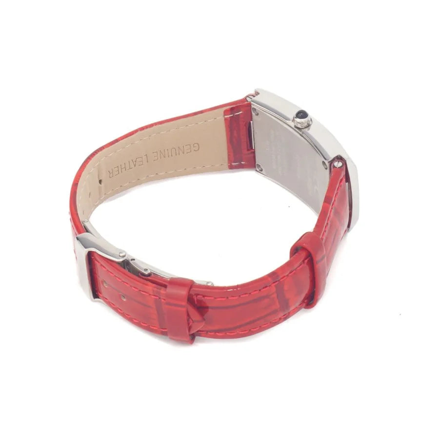 Chronotech Multicolor Leather Dress Watch
