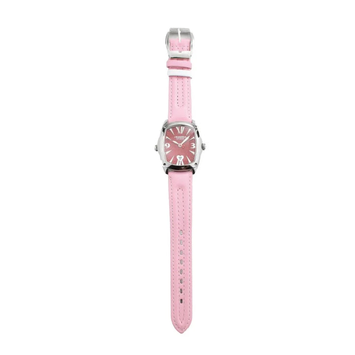 Chronotech Multicolor Leather Dress Watch