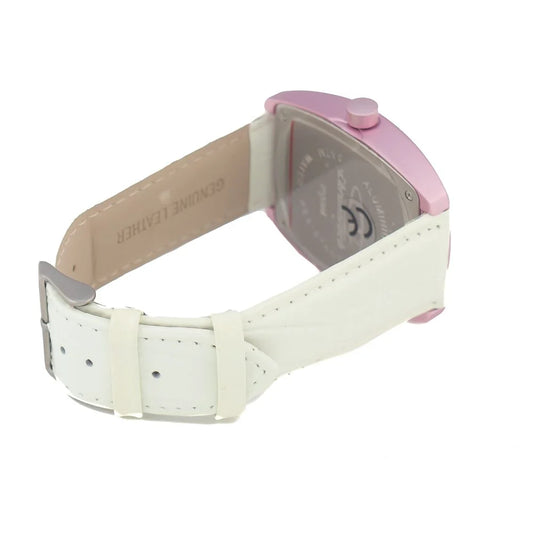 Chronotech Multicolor Leather Dress Watch