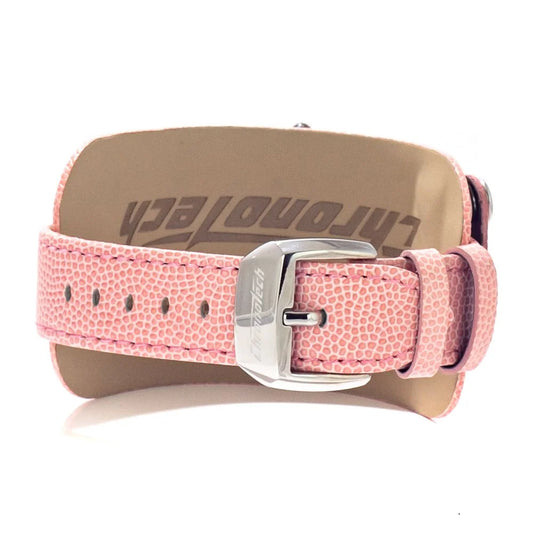 Chronotech Multicolor Leather Dress Watch