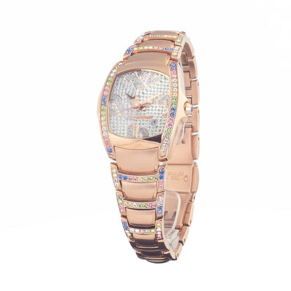 Chronotech Multicolor Stainless Steel Dress Watch