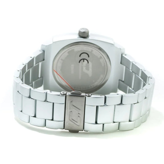 Chronotech Silver Aluminum Dress Watch