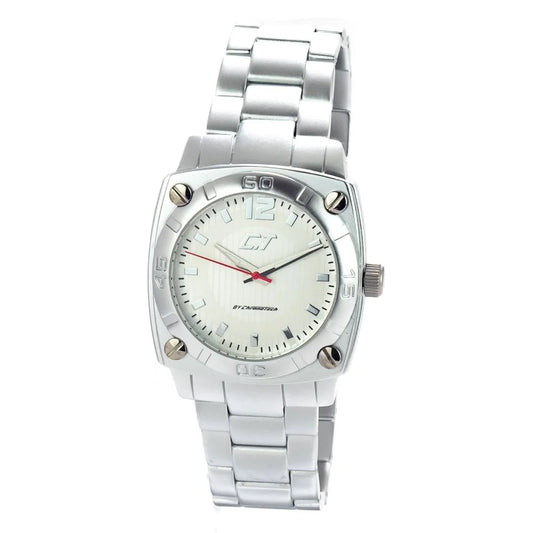 Chronotech Silver Aluminum Dress Watch