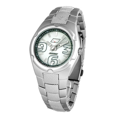 Chronotech Silver Polycarbonate Dress Watch