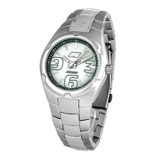 Chronotech Silver Polycarbonate Dress Watch