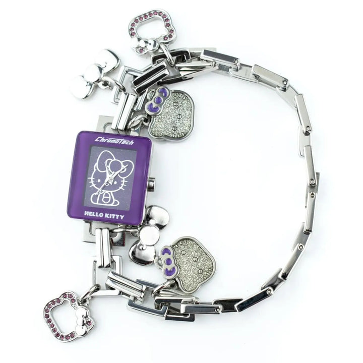 Chronotech Silver Stainless Steel Bracelet Watch