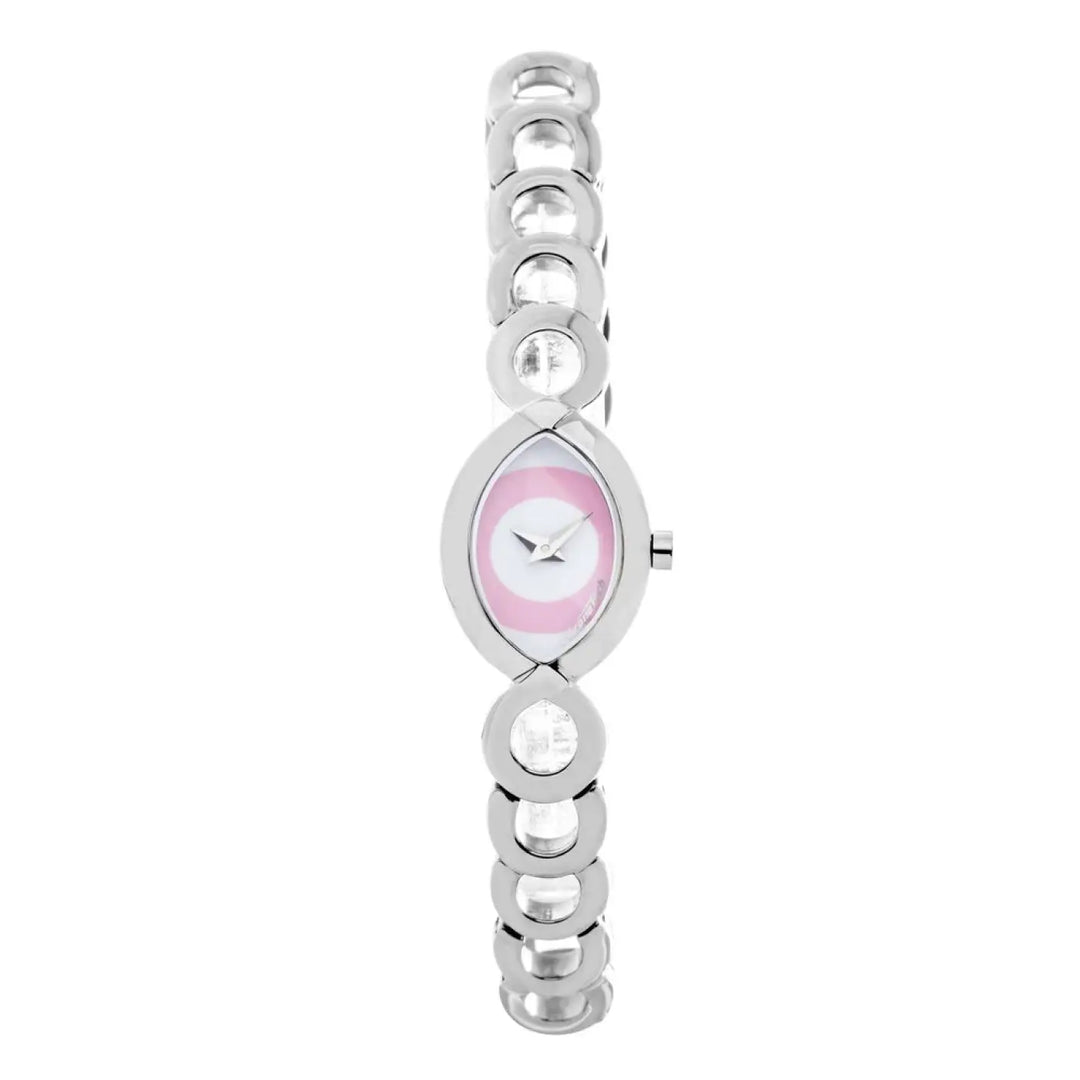 Chronotech Silver Stainless Steel Bracelet Watch