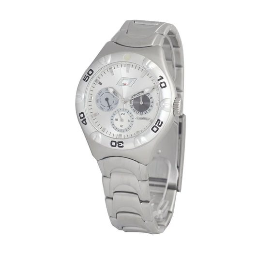Chronotech Silver Stainless Steel Dress Watch 5ATM 38MM