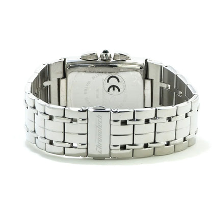 Chronotech Silver Stainless Steel Dress Watch