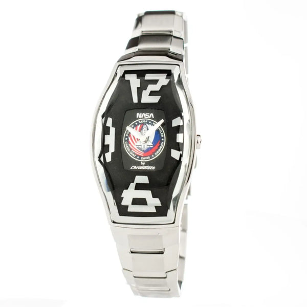 Chronotech Silver Stainless Steel Dress Watch