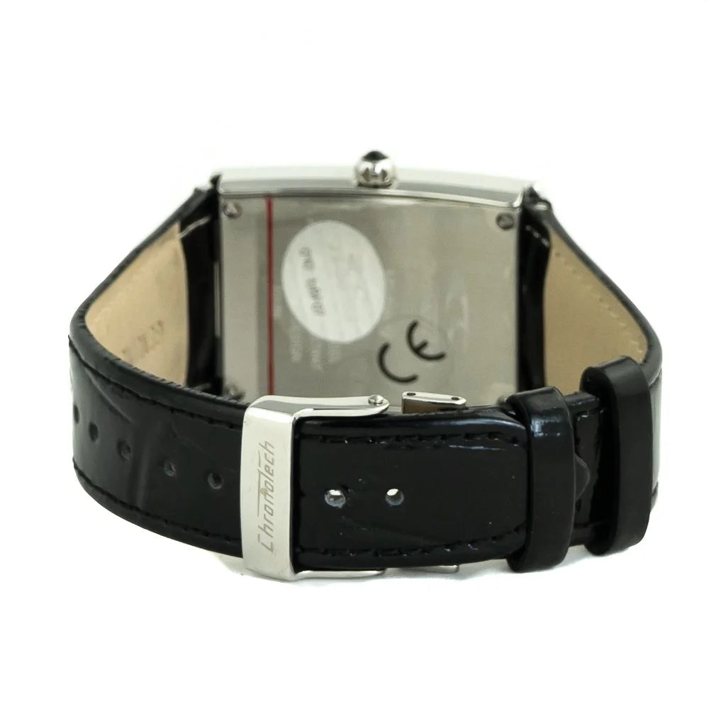 Chronotech Silver Stainless Steel Dress Watch