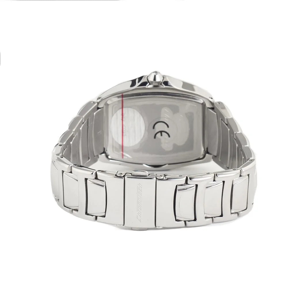 Chronotech Silver Stainless Steel Dress Watch