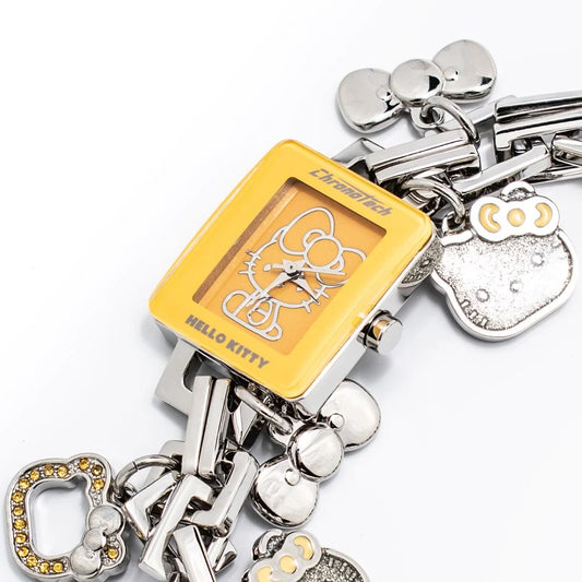 Chronotech Silver Stainless Steel Dress Watch