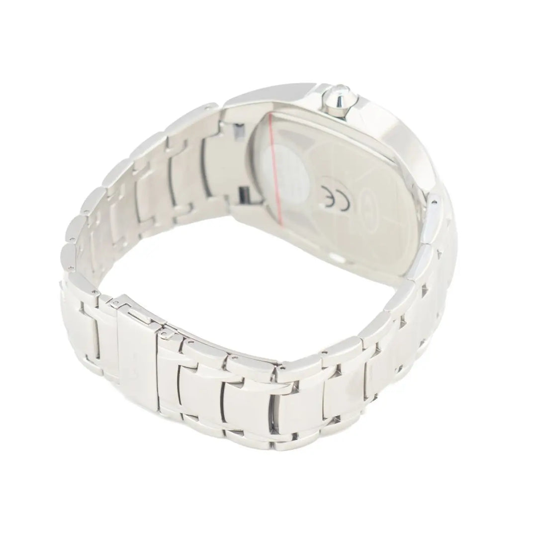 Chronotech Silver Stainless Steel Dress Watch