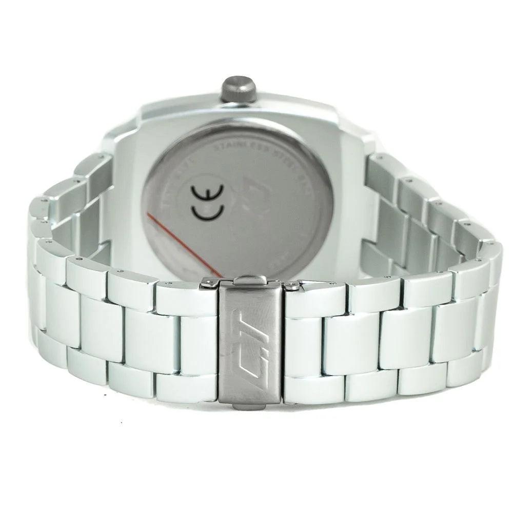 Chronotech Silver Stainless Steel Dress Watch