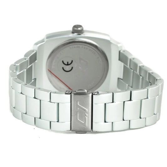 Chronotech Silver Stainless Steel Dress Watch