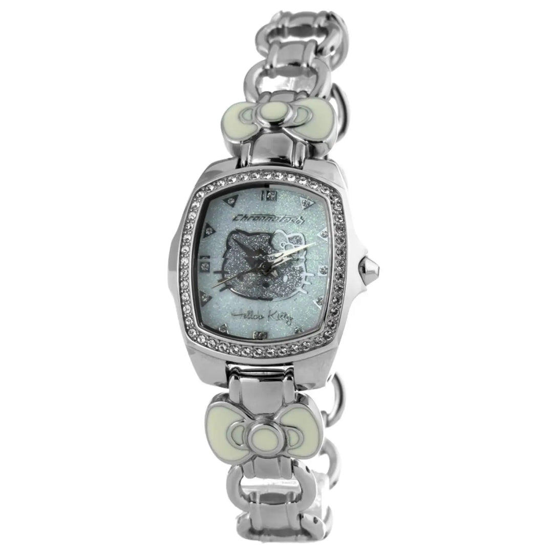 Chronotech Silver Stainless Steel Dress Watch