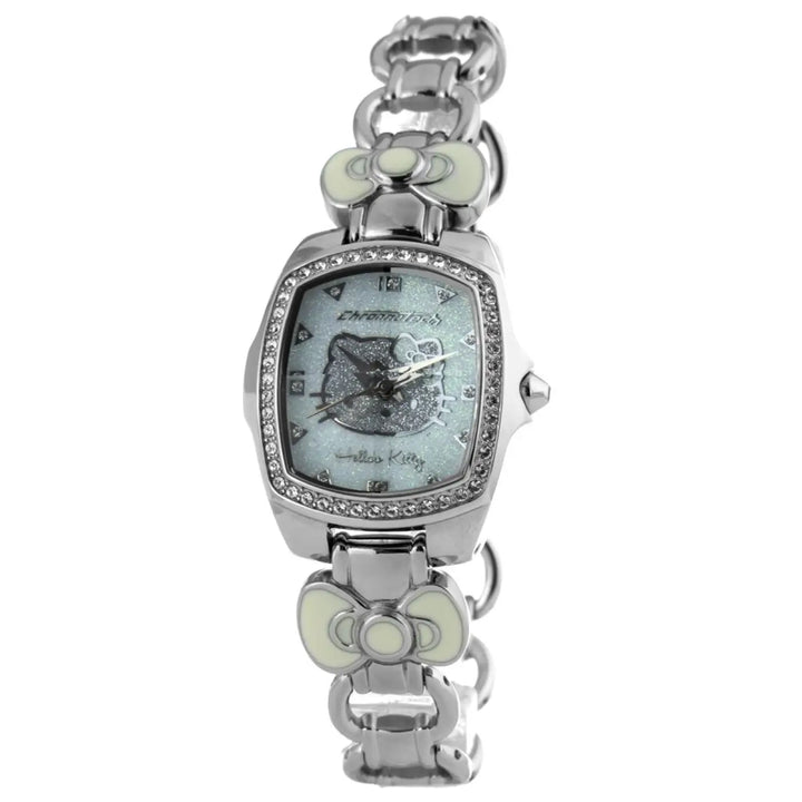 Chronotech Silver Stainless Steel Dress Watch