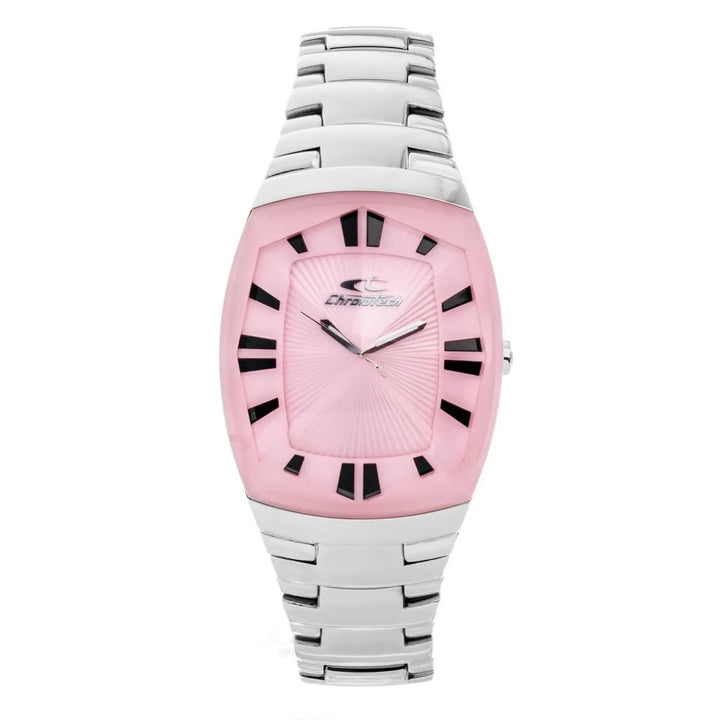 Chronotech Silver Stainless Steel Dress Watch